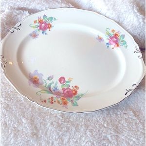 1950's Gold Trim Platter